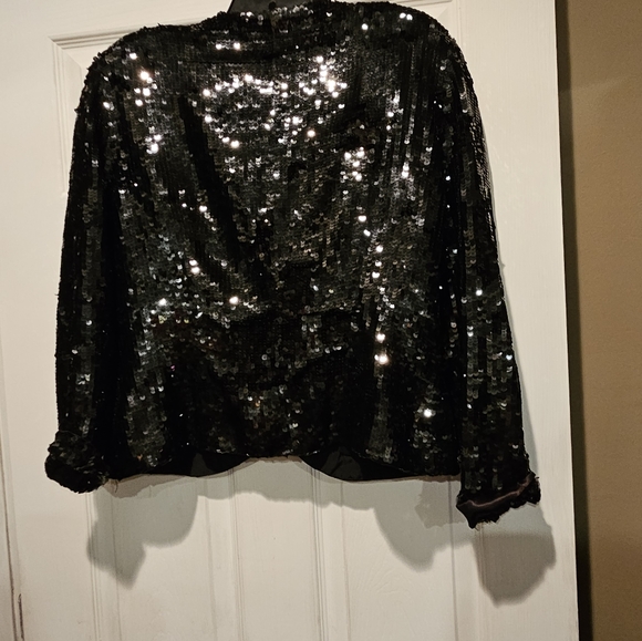 BLACK TIE BRAND SEQUINED JACKET - Picture 3 of 3